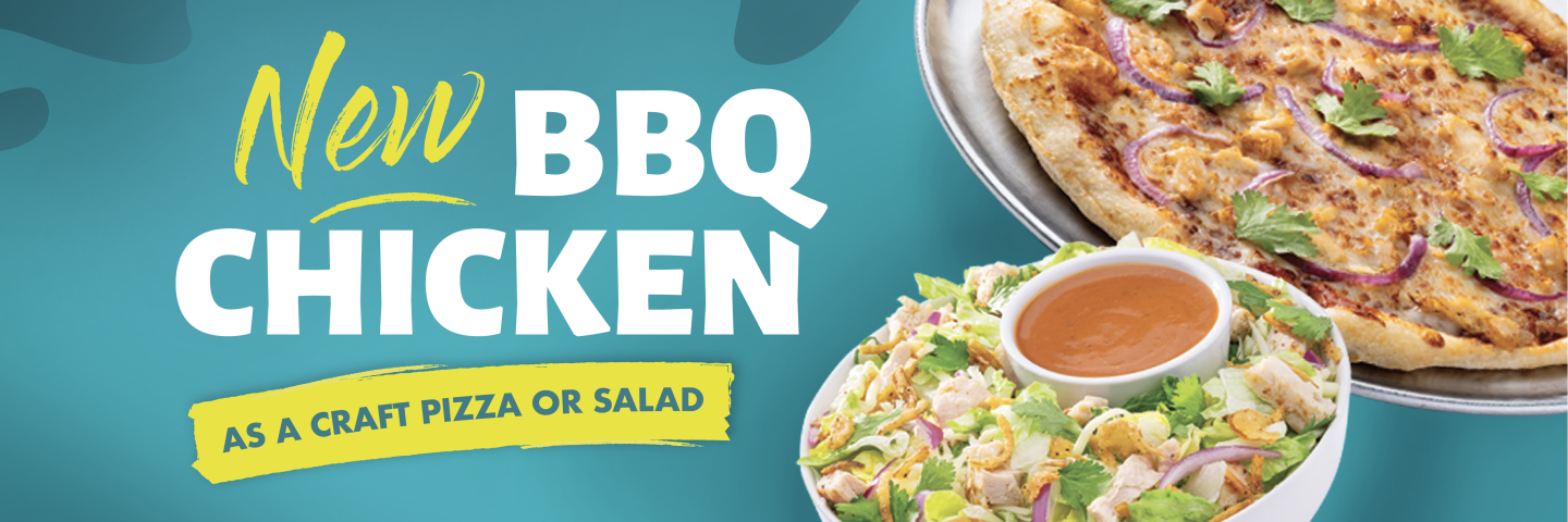 Smokey BBQ Chicken Pizza!