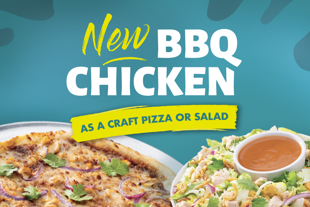 Smokey BBQ Chicken Pizza!