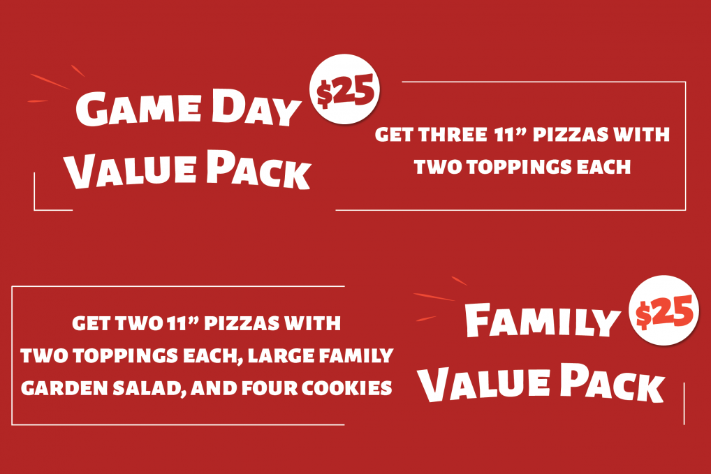 Value Packs!